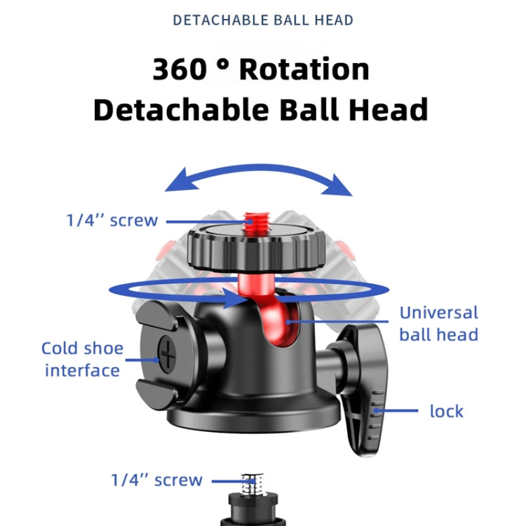 C03 Telescopic Pole With Remote Octopus Tripod Mobile Phone Camera Portable Handheld Photo Bracket - Stand by PMC TechLife | Online Shopping South Africa | PMC TechLife | Buy Now Pay Later Mobicred