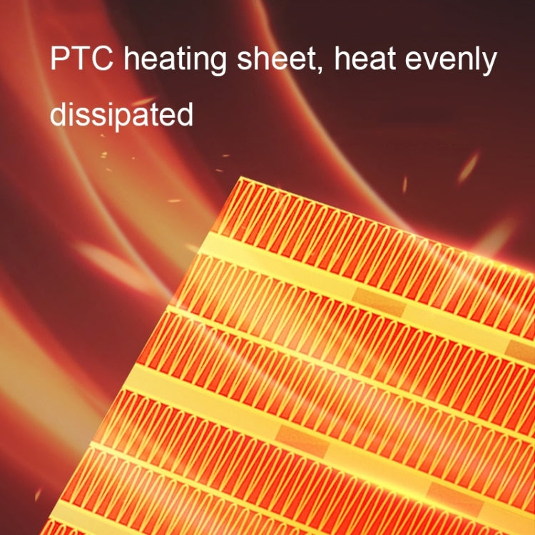 Small Desktop Electric Heater Home PTC Instant Energy-saving Heater, Spec: UK Plug(White) - Electric Heaters by PMC TechLife | Online Shopping South Africa | PMC TechLife | Buy Now Pay Later Mobicred