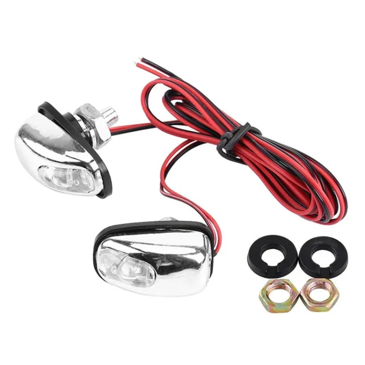 Car Wiper Sprayer Spray Decorative Lamp LED Hood Spray Lights(White) - free shipping - PMC TechLife - Order now!