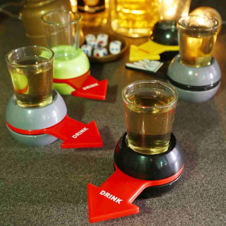 Arrow Turntable Drinkware Penalty Drinkware Pointer Spinner Drinking Order Supplies, Style: Arrow Black - Gambling by PMC Jewellery | Online Shopping South Africa | PMC Jewellery