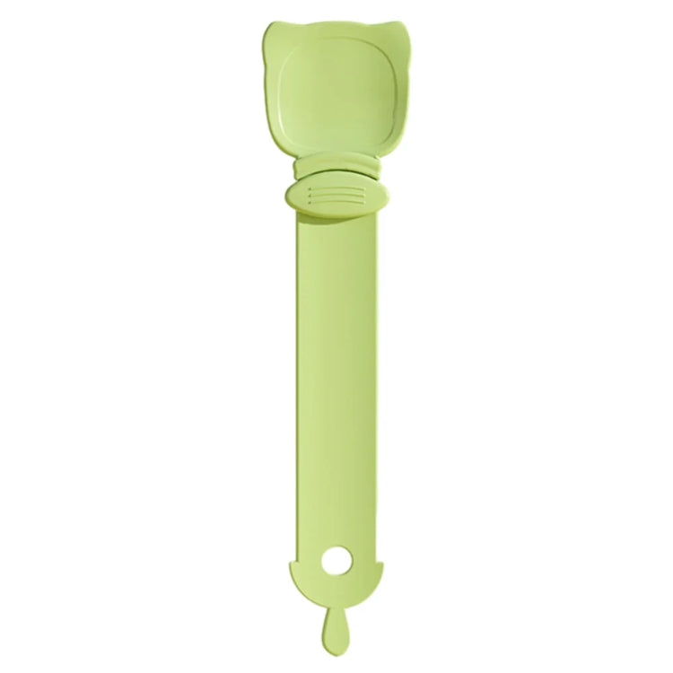 Cat Feeder Cat Strip Squeezer Pet Snack Minced Meat Feeding Spoon(Green) - Food Bowls by PMC Jewellery | Online Shopping South Africa | PMC Jewellery | Buy Now Pay Later Mobicred