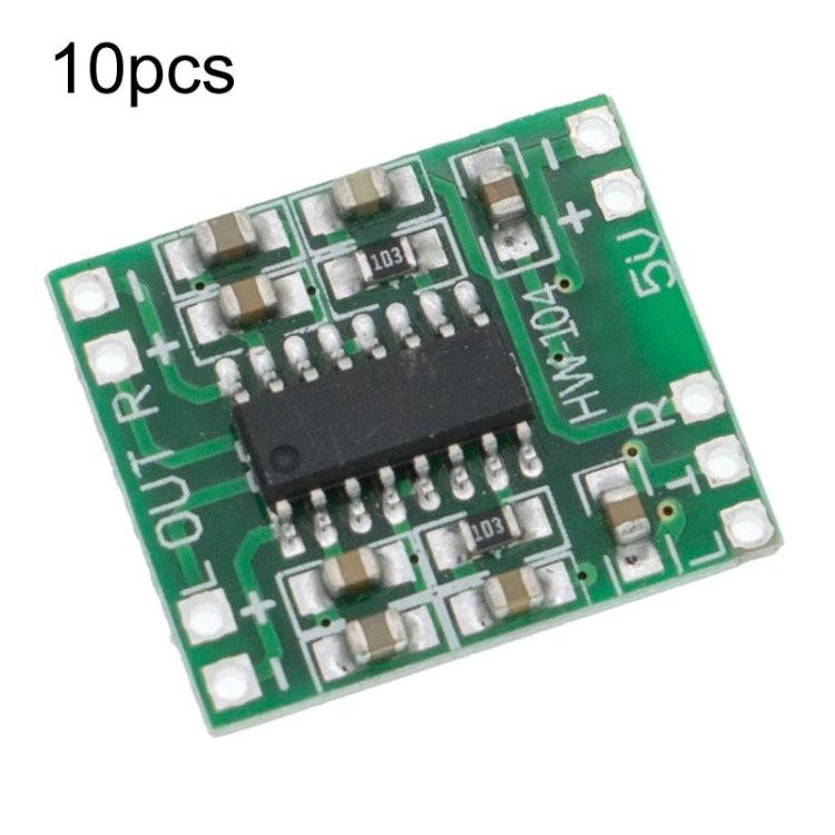 10pcs PAM8403 Mini 5V Digital Amplifier Board USB Power Supply Good Sound Effect, Specification: Module - Breadboard / Amplifier Board by PMC TechLife | Online Shopping South Africa | PMC TechLife