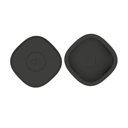 For Samsung Galaxy SmartTag Positioning Tracker Life Waterproof Silicone Protective Case(Black) - SmartTag Accessories by PMC Jewellery | Online Shopping South Africa | PMC Jewellery