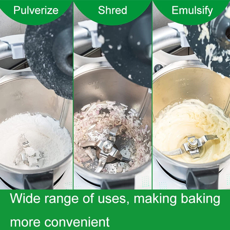 For Thermomix TM5 / TM6 Kitchen Machine Anti-Splash Protective Cover Crushing Mixing Cap(Grey) - Kitchen Machine Accessories & Parts by PMC TechLife | Online Shopping South Africa | PMC TechLife | Buy Now Pay Later Mobicred