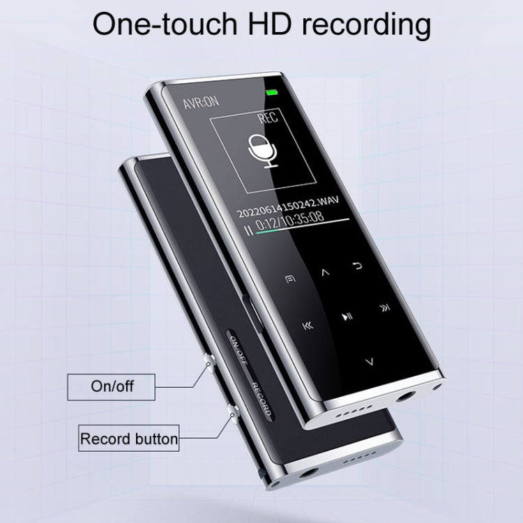 M27 1.8 Inch Bluetooth MP3/MP4 Music Player E-Book Recorder, Size: 4GB(Black) - MP3 Player by PMC TechLife | Online Shopping South Africa | PMC TechLife | Buy Now Pay Later Mobicred