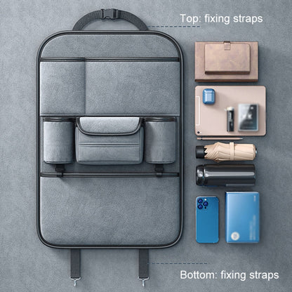 Multifunction Car Seat Back Storage Bag Seat Back Pocket Car Utility Storage Hanging Bag(Gray) - Stowing Tidying by PMC Jewellery | Online Shopping South Africa | PMC Jewellery | Buy Now Pay Later Mobicred