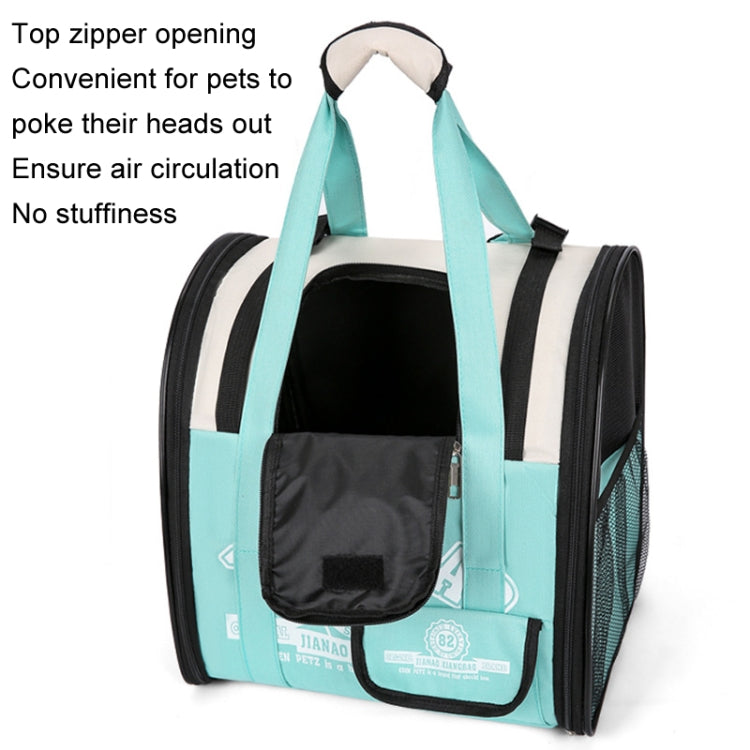 Simple Contrasting Pet Backpack Space Capsule Cat Bag Shoulder Dog Bag(Model 5 Pink) - Pet Bags by PMC TechLife | Online Shopping South Africa | PMC TechLife | Buy Now Pay Later Mobicred