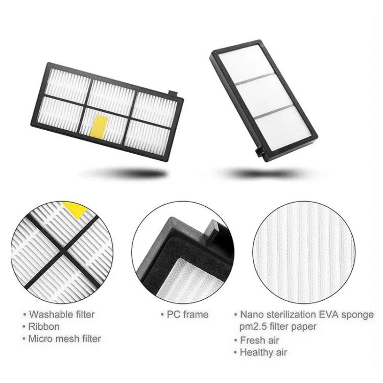 2pcs /Set Wheel Sweeper Accessories For iRobot Roomba 800 & 900 Series - For iRobot Accessories by PMC TechLife | Online Shopping South Africa | PMC TechLife | Buy Now Pay Later Mobicred