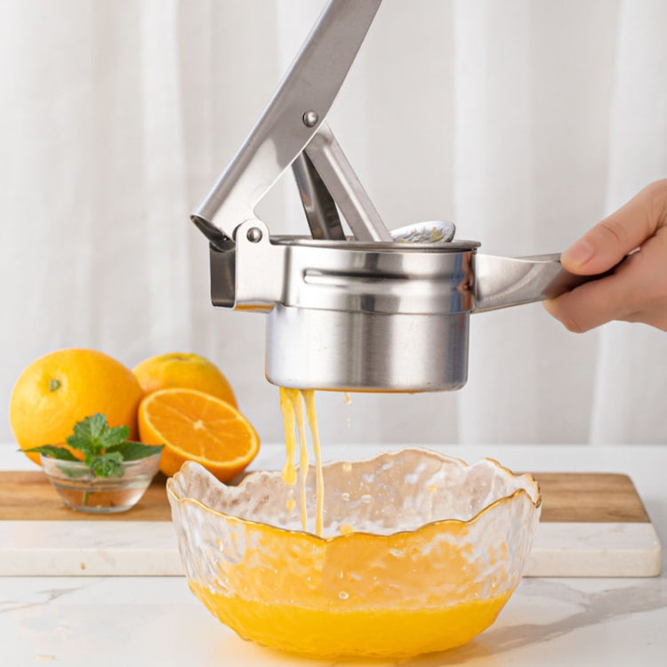 Stainless Steel Potato Press Manual Juicer Vegetable And Fruit Squeezer, Model: 3 In 1 - Stirrer & Squeezer by PMc TechLife | Online Shopping South Africa | PMc TechLife | Buy Now Pay Later Mobicred