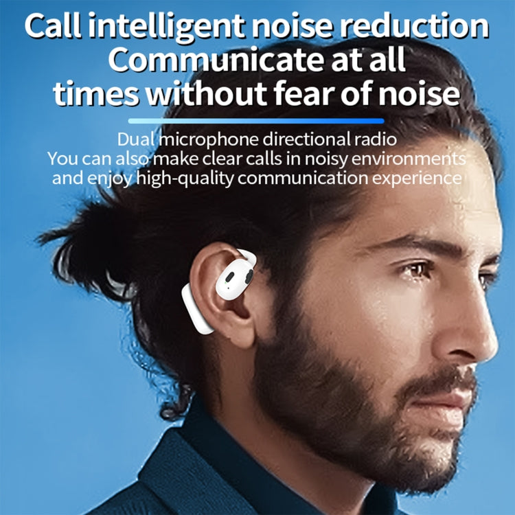 Bluetooth V5.4 Hanging Ear Wireless Earbuds Stereo Sound Headphones(Black) - Bluetooth Earphone by PMC TechLife | Online Shopping South Africa | PMC TechLife