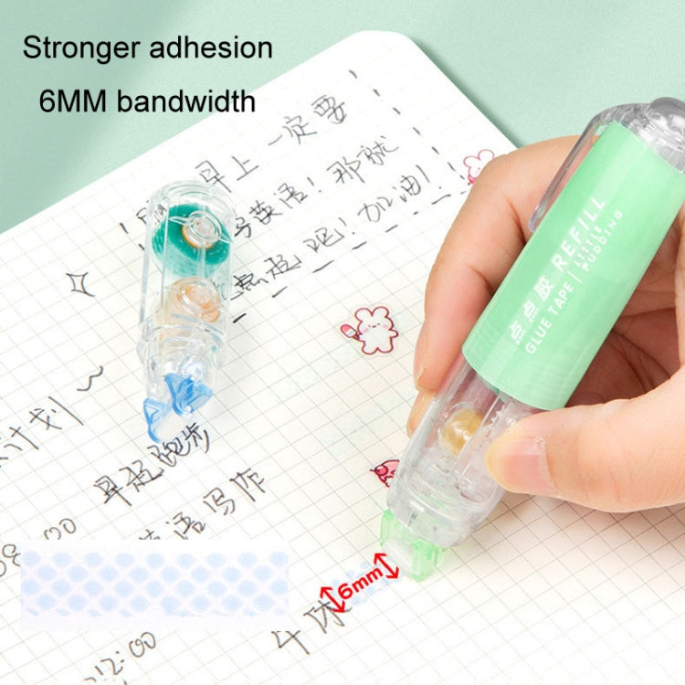 Push-Dry Quick Glue Stick Correction Tape Double Sided Adhesive For Handmade Handbook(Blue) - Tape & Solid glue by PMc TechLife | Online Shopping South Africa | PMc TechLife | Buy Now Pay Later Mobicred