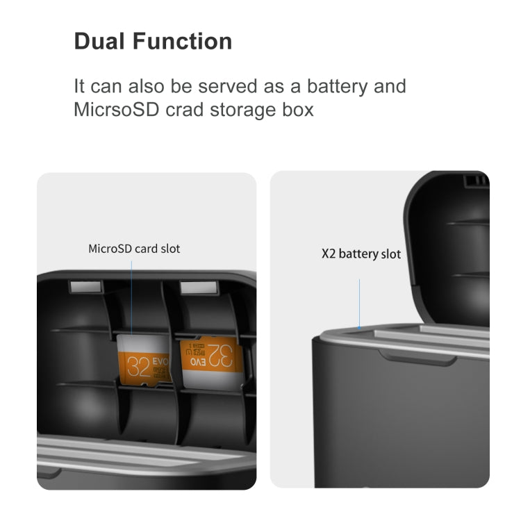 For Insta360 ONE X2 aMagisn Battery Fast Charging Box - free shipping - PMC TechLife - Order now!