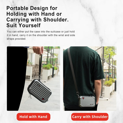 For Insta360 Flow aMagisn Small Storage Bag Protective Accessories(Deep Gray) - Case & Bags by aMagisn | Online Shopping South Africa | PMC Jewellery | Buy Now Pay Later Mobicred