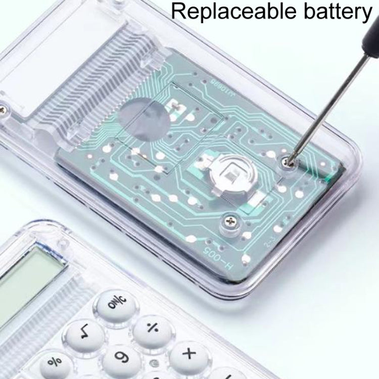 Small Silent Simple Calculator Mini Candy Dormitory Student Office Exam Tool(Pink) - Calculator by PMc TechLife | Online Shopping South Africa | PMc TechLife | Buy Now Pay Later Mobicred