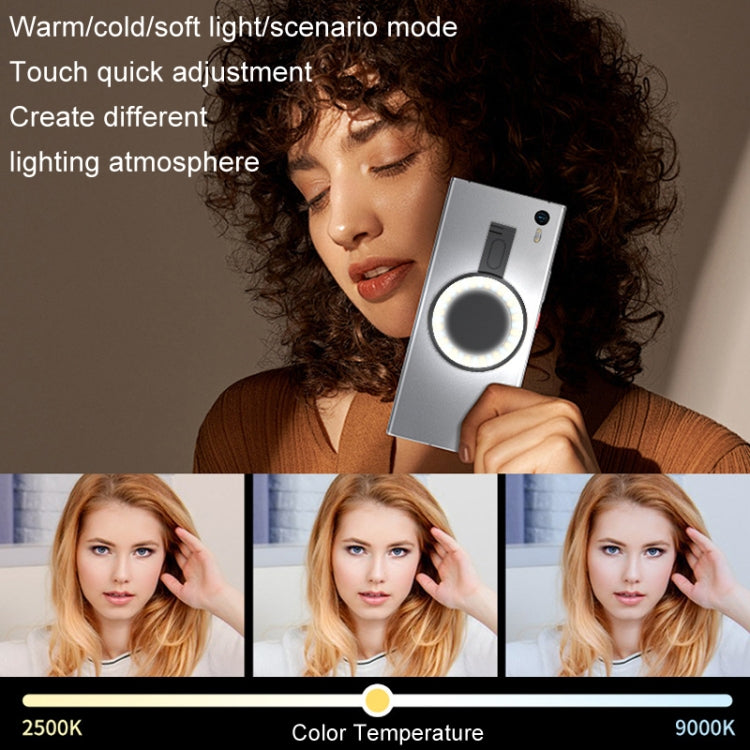 Cell Phone Magnetic Fill Light Portable Photo Pocket Lamp(White) - Selfie Light by PMC Jewellery | Online Shopping South Africa | PMC Jewellery | Buy Now Pay Later Mobicred