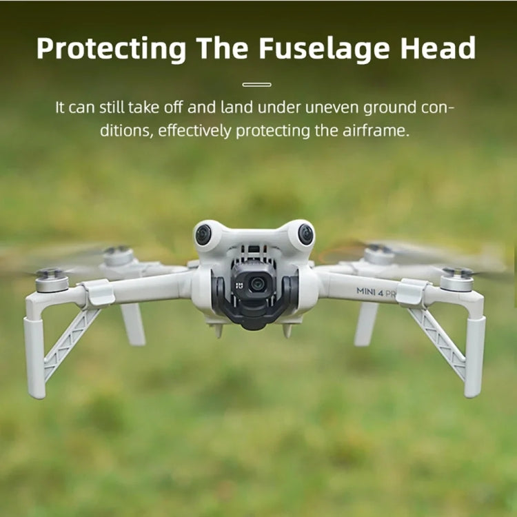 For DJI Mini 4 Pro Drone BRDRC Landing Gear Increased Height Leg(Gray) - Other by BRDRC | Online Shopping South Africa | PMC TechLife | Buy Now Pay Later Mobicred