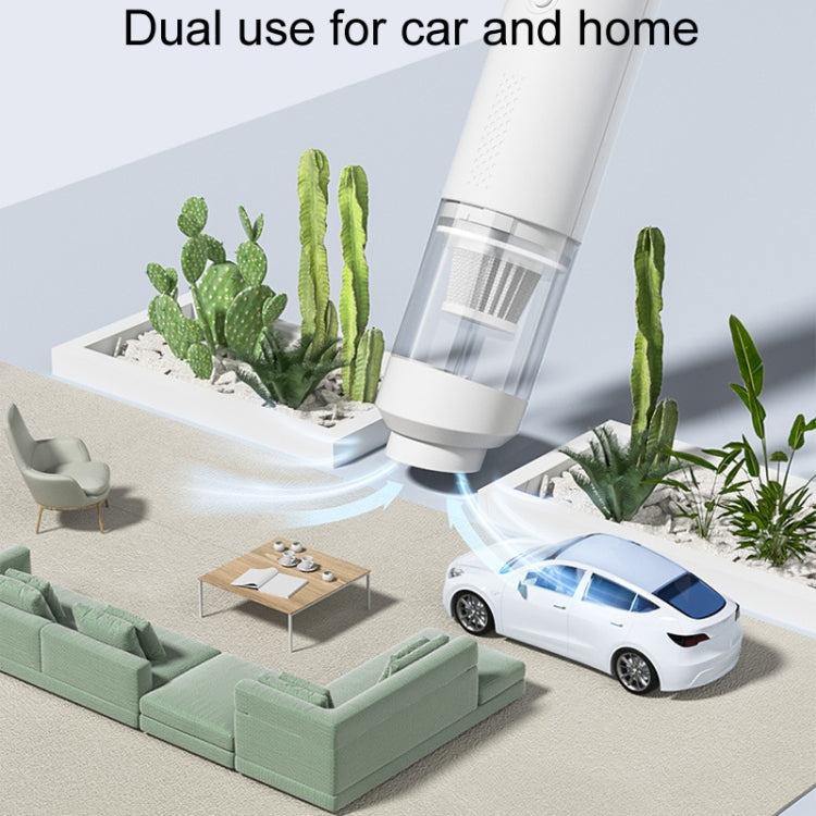 SUITU ST-6676 7pcs /Set Cordless Vehicle Vacuum Cleaner Home And Car Brushless Cylinder Blower(White) - Vacuum Cleaner by SUITU | Online Shopping South Africa | PMC Jewellery | Buy Now Pay Later Mobicred