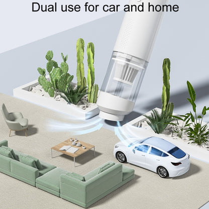 SUITU ST-6676 7pcs /Set Cordless Vehicle Vacuum Cleaner Home And Car Brushless Cylinder Blower(White) - Vacuum Cleaner by SUITU | Online Shopping South Africa | PMC Jewellery | Buy Now Pay Later Mobicred