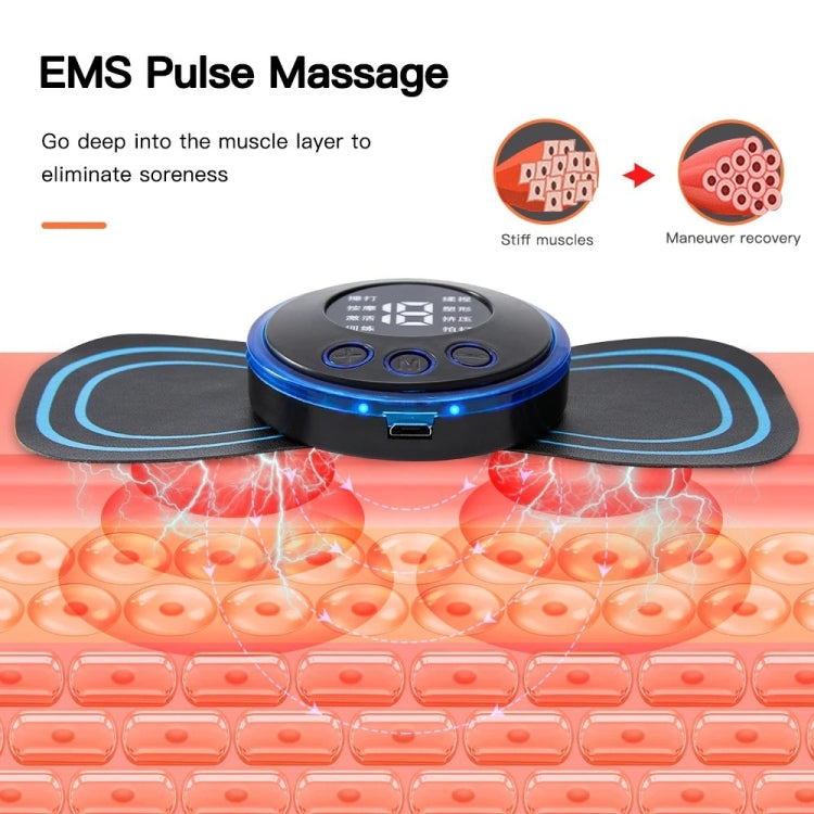 SC-195B Mini Cervical Massage Stickers EMS Pulse Meridian Therapy Instrument, Spec: 4-In-1 Upgrade Jack - free shipping - PMC TechLife - Order now!