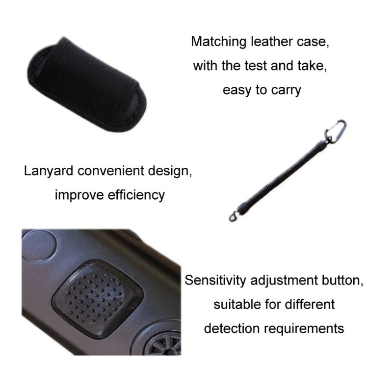 Mini Waterproof Handheld Metal Positioning Rod Detector(Black) - Metal Detector by PMC Jewellery | Online Shopping South Africa | PMC Jewellery | Buy Now Pay Later Mobicred