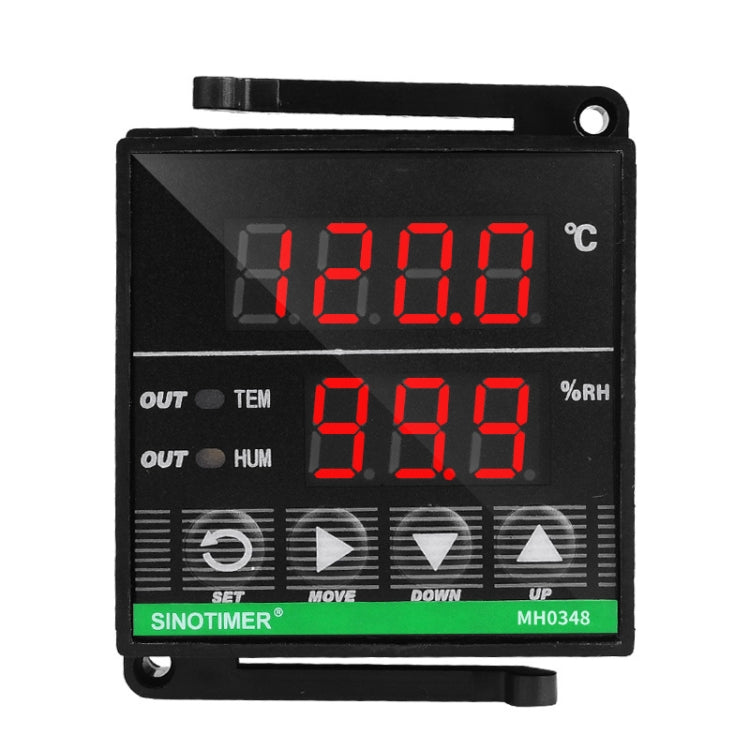 SINOTIMER MH0348 Intelligent High Precision Temperature Humidity Controller Digital Display Temperature And Humidity Meter - Thermostat & Thermometer by SINOTIMER | Online Shopping South Africa | PMC Jewellery | Buy Now Pay Later Mobicred