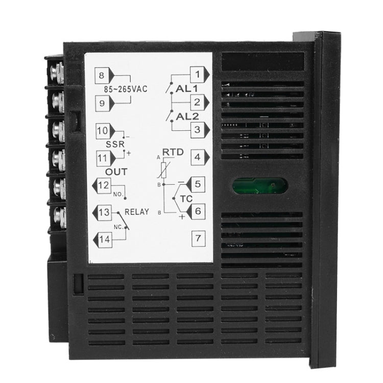 SINOTIMER MC401 Universal Input Short Case PID Intelligent Temperature Controller Meter Heating Cooling Relay SSR Solid State Output - Thermostat & Thermometer by SINOTIMER | Online Shopping South Africa | PMC TechLife | Buy Now Pay Later Mobicred