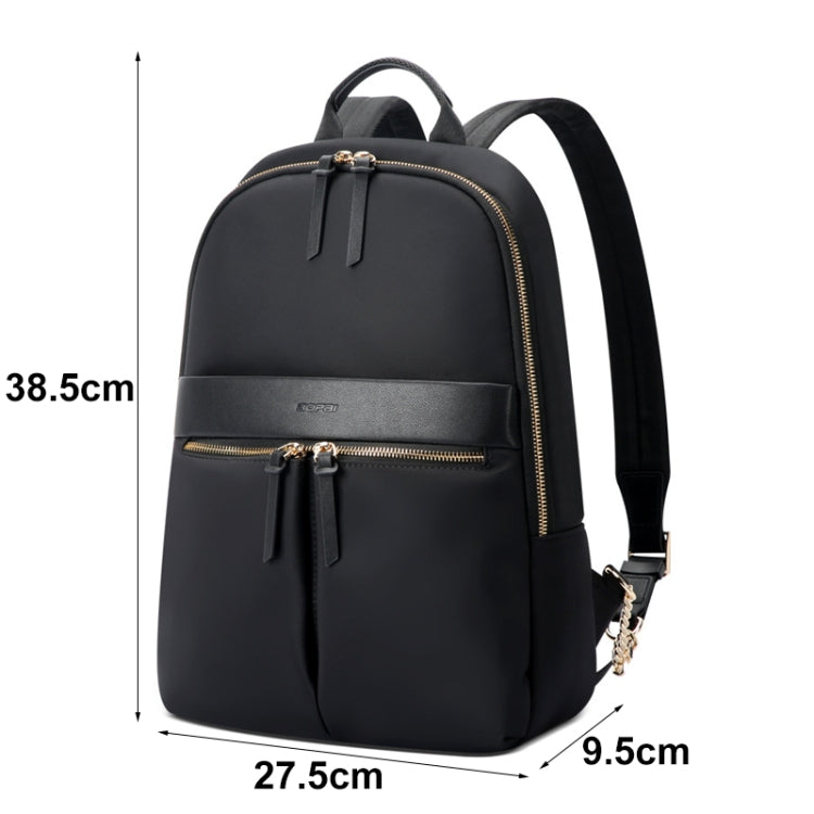 Bopai 14-inch Laptop Casual Lightweight Waterproof Backpack(Pink) - free shipping - PMC Jewellery - Order now!