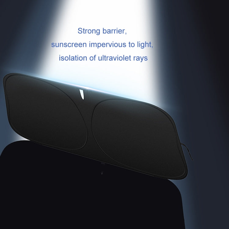 Car Front Windshield Heat Insulation Sun Protection Visor, Specification: Large Front Baffle + 2 Side Baffles - Window Foils & Solar Protection by PMC TechLife | Online Shopping South Africa | PMC TechLife | Buy Now Pay Later Mobicred