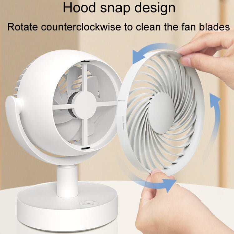 Desktop Air Circulation Fan Household Office Compact Mute Electrical Fan, Style: USB Plug In - Electric Fans by PMC Jewellery | Online Shopping South Africa | PMC Jewellery | Buy Now Pay Later Mobicred