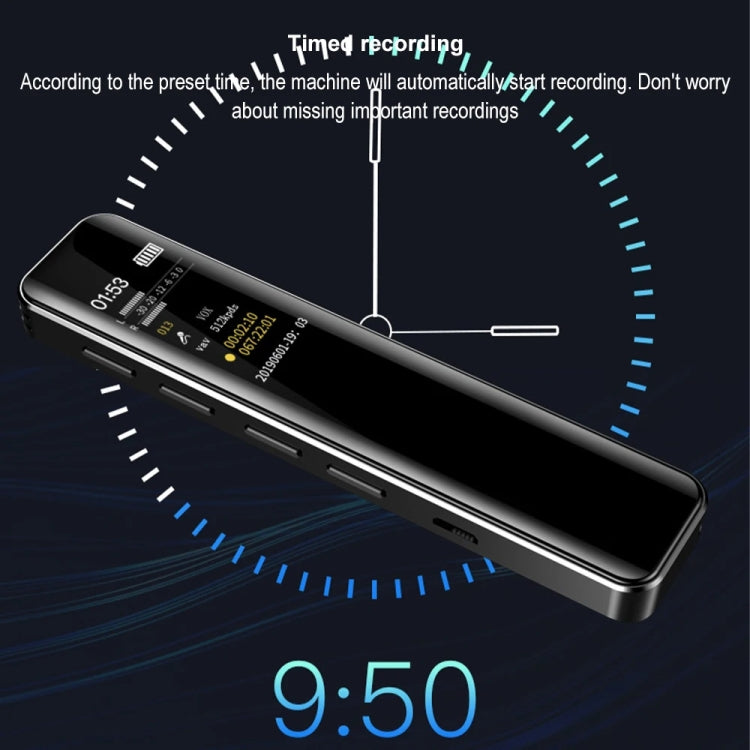 G1 0.96-Inch IPS Color Screen HD Smart Mini Noise Reduction Timer Recorder, Capacity: 32GB - Recording Pen by PMC Jewellery | Online Shopping South Africa | PMC Jewellery | Buy Now Pay Later Mobicred