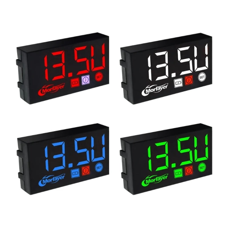 Compact LED Digital Display Time Voltmeter, Specification: 2 in 1 Water Temperature Red - Electrical Instruments by PMC TechLife | Online Shopping South Africa | PMC TechLife | Buy Now Pay Later Mobicred