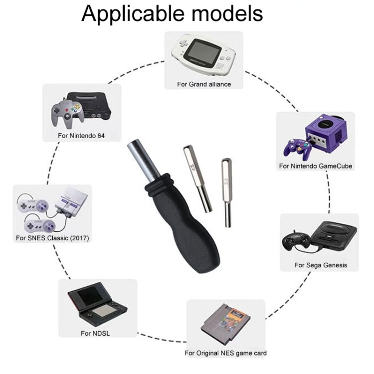 For N64/NGC/SFC Game Console Disassembly Hardware Tools Screwdriver Accessories, Model: 3.8mm Sleeve - Screwdriver by PMC TechLife | Online Shopping South Africa | PMC TechLife