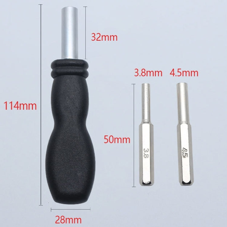 For N64/NGC/SFC Game Console Disassembly Hardware Tools Screwdriver Accessories, Model: 3.8mm Sleeve - Screwdriver by PMC TechLife | Online Shopping South Africa | PMC TechLife