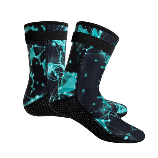 3mm Waterproof Long Beach Diving Socks Warm Non-slip Snorkeling Socks, Size: M(Starsky  Blue) - Swimming Fins & Diving Shoes by PMC Jewellery | Online Shopping South Africa | PMC Jewellery | Buy Now Pay Later Mobicred