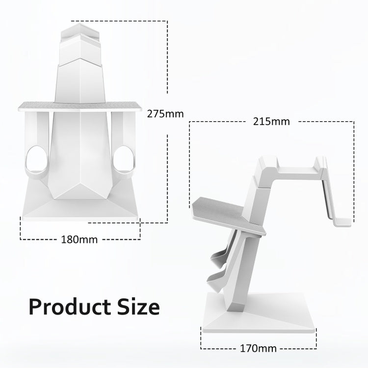 VR Headset Storage Display Stand For Apple Vision Pro / Meta Quest 3 / 2 / Pro(White) - VR Accessories by PMC TechLife | Online Shopping South Africa | PMC TechLife | Buy Now Pay Later Mobicred