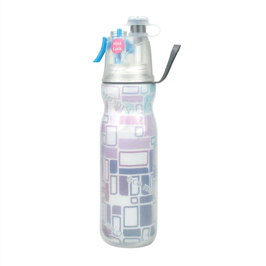 470ml Summer Outdoor Sports Training Spray Cooling Water Cup, Color: Dream Purple 3-layers - Kettles by PMC Jewellery | Online Shopping South Africa | PMC Jewellery | Buy Now Pay Later Mobicred