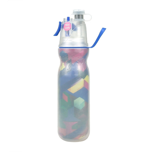 470ml Summer Outdoor Sports Training Spray Cooling Water Cup, Color: Geometry 3-layers - Kettles by PMC Jewellery | Online Shopping South Africa | PMC Jewellery | Buy Now Pay Later Mobicred