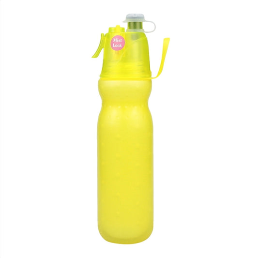 470ml Summer Outdoor Sports Training Spray Cooling Water Cup, Color: Pure Yellow 2-layers - Kettles by PMC Jewellery | Online Shopping South Africa | PMC Jewellery | Buy Now Pay Later Mobicred