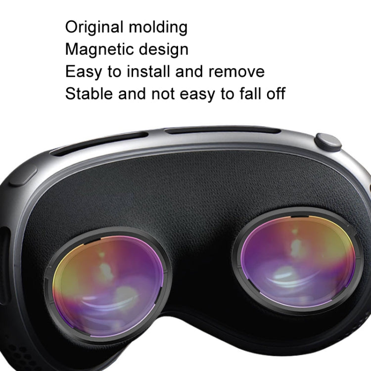 For Apple Vision Pro Magnetic Frame VR Glasses Smart Accessories, Style: 1.61 Refractive Index Frame+300 Degree Anti-blue Light Lens - VR Accessories by PMC Jewellery | Online Shopping South Africa | PMC Jewellery | Buy Now Pay Later Mobicred