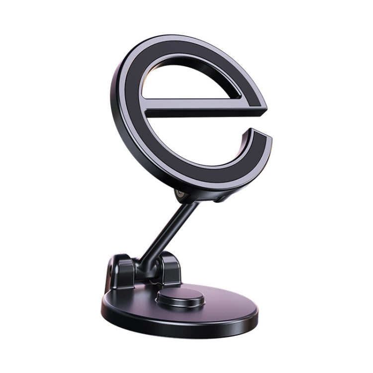 D38 Letter E Magnetic Folding Car Phone Holder Rotatable Dashboard Stick-On Navigation Stand - Car Holders by PMC Jewellery | Online Shopping South Africa | PMC Jewellery | Buy Now Pay Later Mobicred