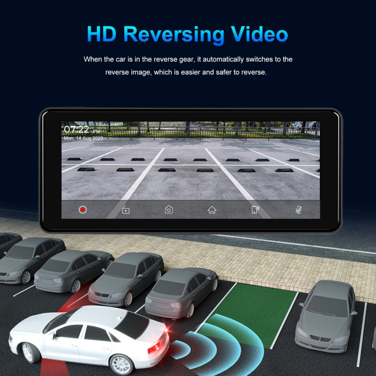 6.86 Inch 4KDVR Smart Screen Player, Specification: Standard+64G Memory Card - Car MP3 & MP4 & MP5 by PMC TechLife | Online Shopping South Africa | PMC TechLife | Buy Now Pay Later Mobicred
