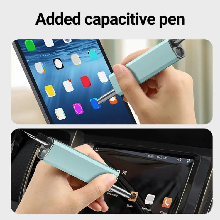 Headphone Keyboard Cleaning Kit with Capacitive Touch Pen(Black) - Other Accessories by PMC TechLife | Online Shopping South Africa | PMC TechLife | Buy Now Pay Later Mobicred