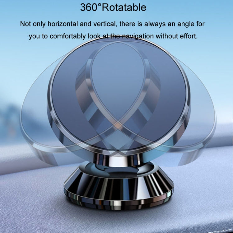 BaiLe Magnetic Car Phone Holder Universal Car Dashboard Fixed Navigation Bracket, Color: Buckle Silver - Universal Car Holders by BaiLe | Online Shopping South Africa | PMC Jewellery | Buy Now Pay Later Mobicred