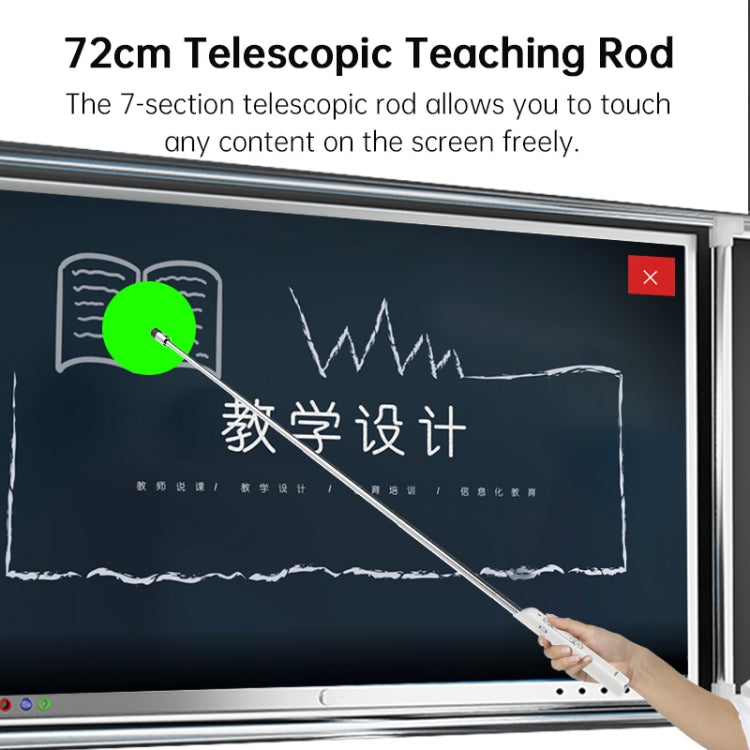 ASING A31 Multi-Functional Presentation Remote With Telescopic Teaching Rod Designed For Touch Screen -  by ASING | Online Shopping South Africa | PMC Jewellery | Buy Now Pay Later Mobicred