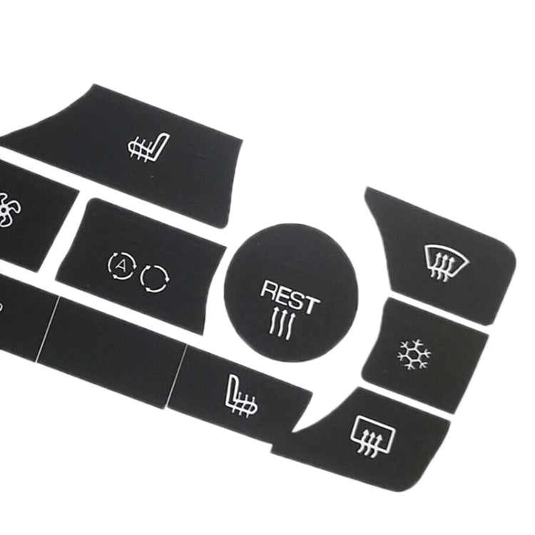 For BMW E90/E91/E92/330I 2006-2011 Air Conditioning Panel Button Repair Sticker - Decorative Sticker by PMC TechLife | Online Shopping South Africa | PMC TechLife | Buy Now Pay Later Mobicred