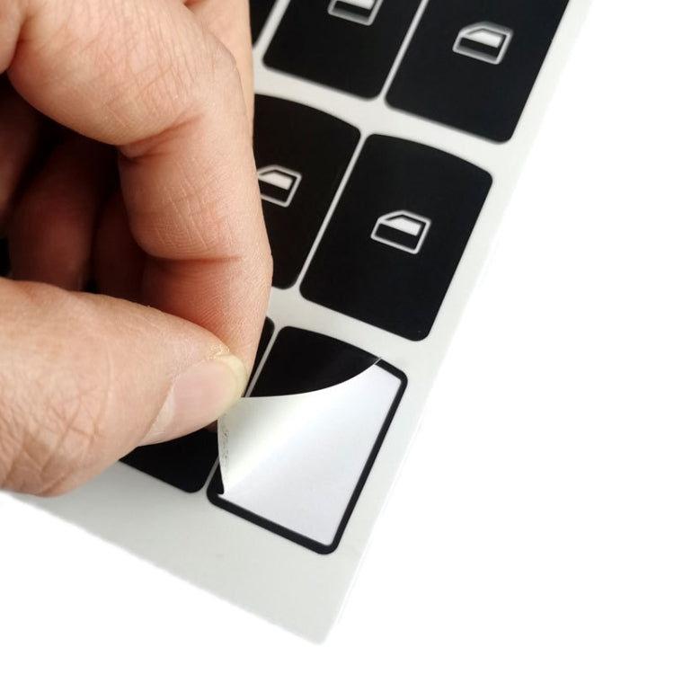 For Audi A6/A6L/Q7 Window Button Repair Sticker - Decorative Sticker by PMC TechLife | Online Shopping South Africa | PMC TechLife | Buy Now Pay Later Mobicred