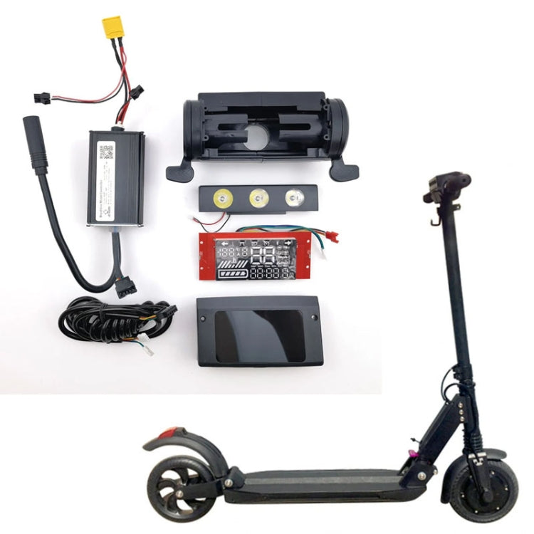 8 inch Electrical Scooter Master Digital Controller Display Panel Kit for Kugoo S1 / S2 / S3 / ETWOW(Black) - Accessories & Parts by PMc TechLife | Online Shopping South Africa | PMc TechLife | Buy Now Pay Later Mobicred