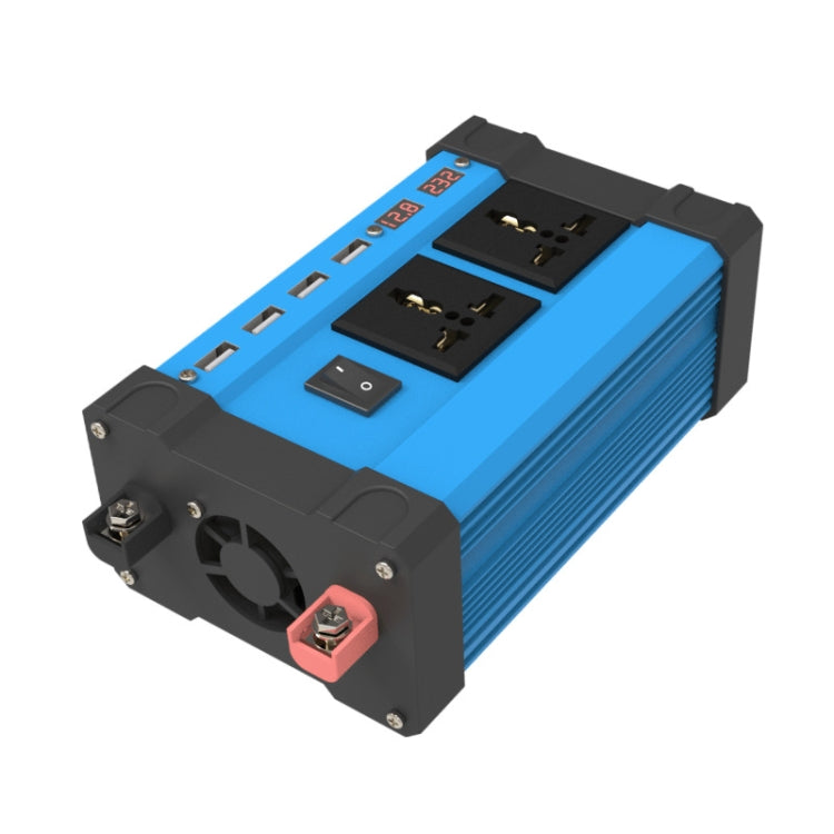 12V To 220V 500W Car Digital Display Inverter - Modified Square Wave by PMC TechLife | Online Shopping South Africa | PMC TechLife | Buy Now Pay Later Mobicred