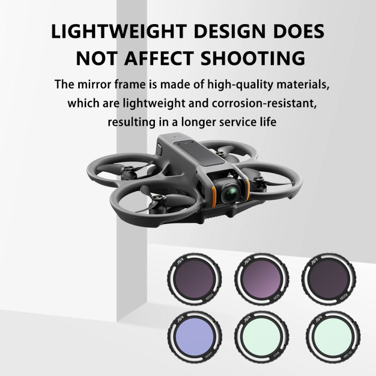 JSR-2050-06 ND16 For DJI Avata 2 Traverser Filter Accessories Camera Scrim Polarizing Lens - Lens Filter by JSR | Online Shopping South Africa | PMC TechLife | Buy Now Pay Later Mobicred