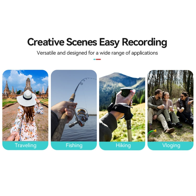 TELESIN Quick Release Universal Backpack Clip Magnetic Backpack Mounting Bracket - Backpack Clip by TELESIN | Online Shopping South Africa | PMC TechLife